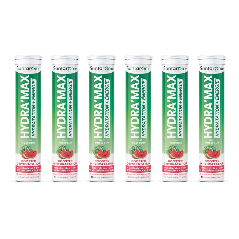 HYDRA'MAX Pastèque - 20 pastilles hydratation