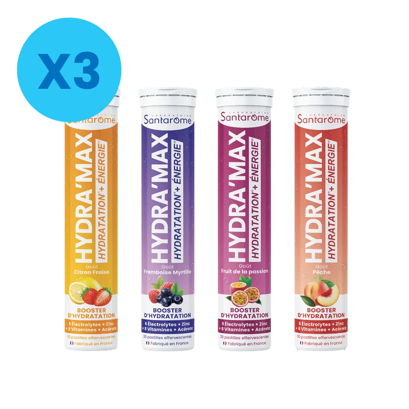 Pack Découverte HYDRA'MAX - Pastilles Hydratation