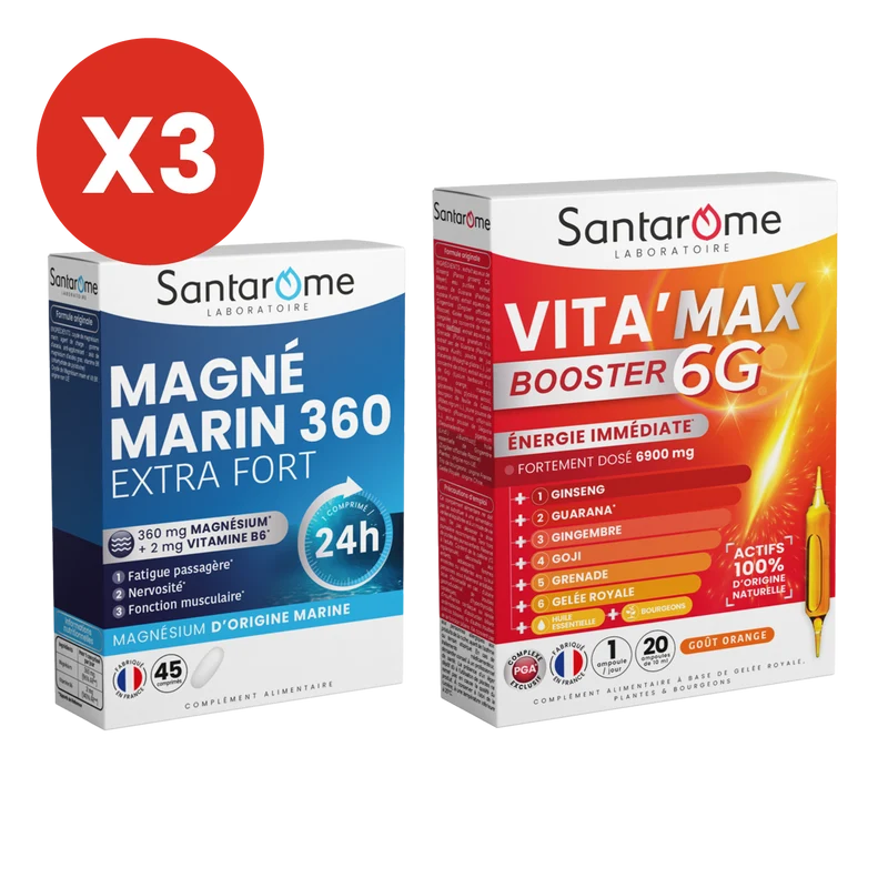 Pack Booster & Magnésium