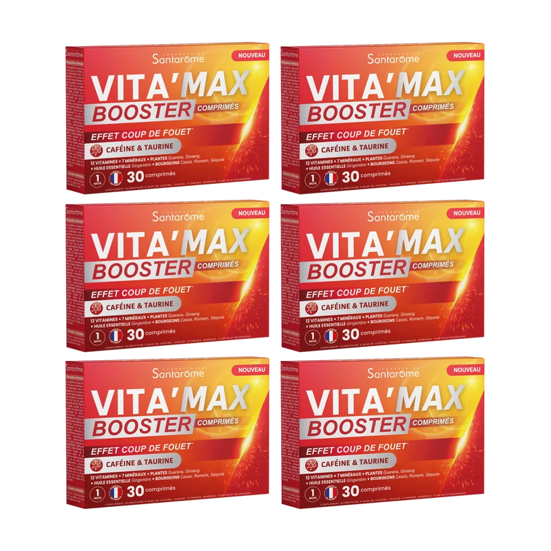Vita'Max Booster - 30 comprimés