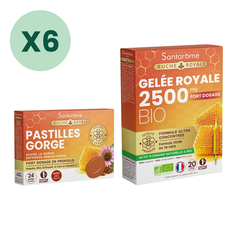 Pack Maux de gorge – Ruche Royale