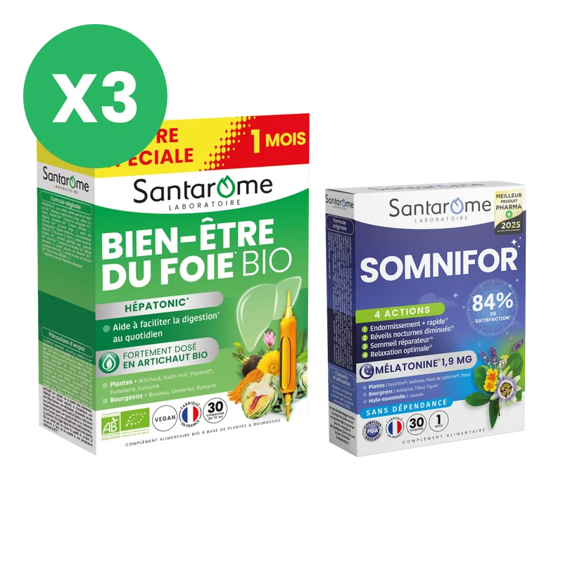 Pack Sommeil et Digestion