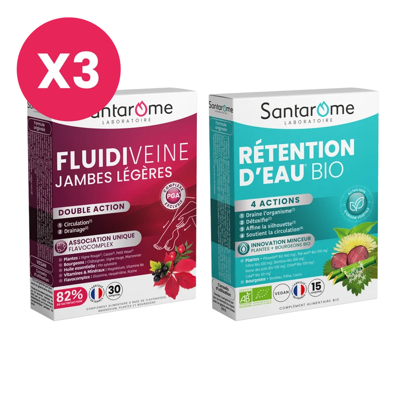 Pack Jambes Légères - Comprimés
