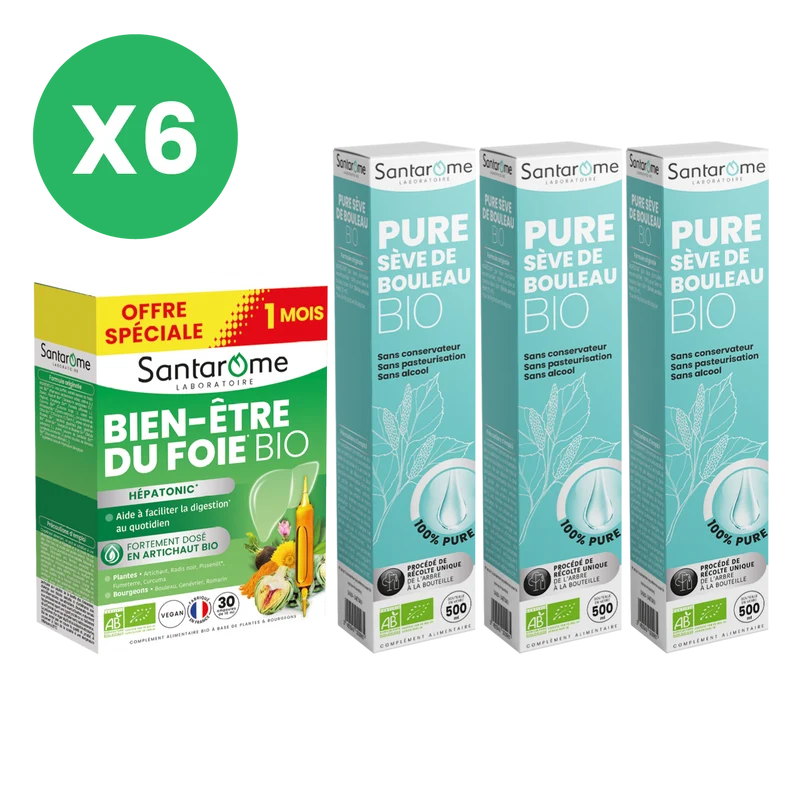 Pack Détox du Foie - 30 ampoules