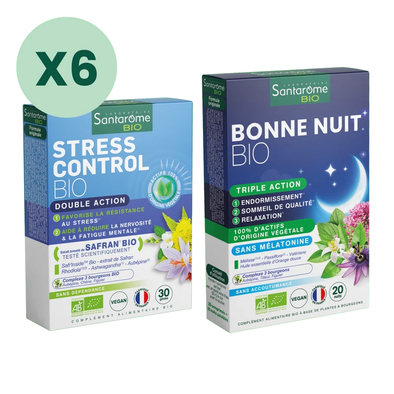 Pack Nuit Sereine - Sans mélatonine