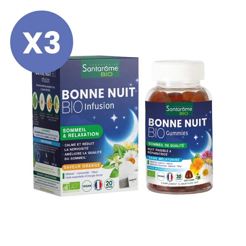 Pack Nuit – Gummies & Infusions