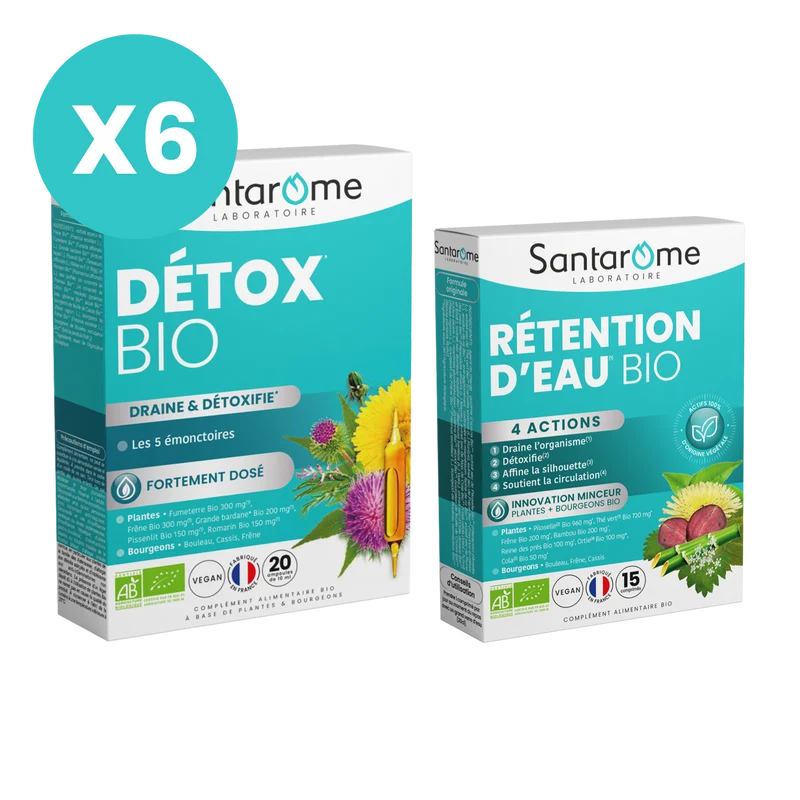 Pack Détox & Rétention d'eau