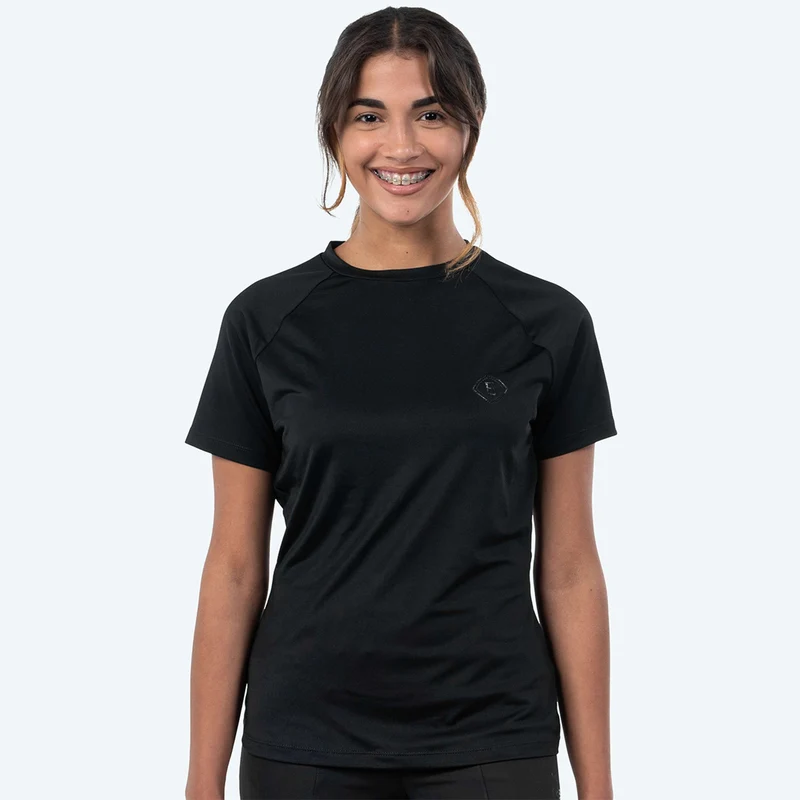 Elvera Equestrian T-shirt de performance EENova Noir