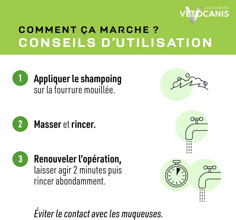 Shampoing Usage Fréquent pour Chien, à l'Aloe Vera. 300ml