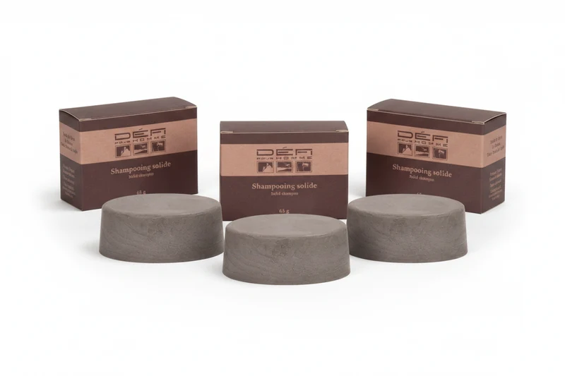 DÉFI POUR HOMME - TRIO Shampoing solide - 65 gr