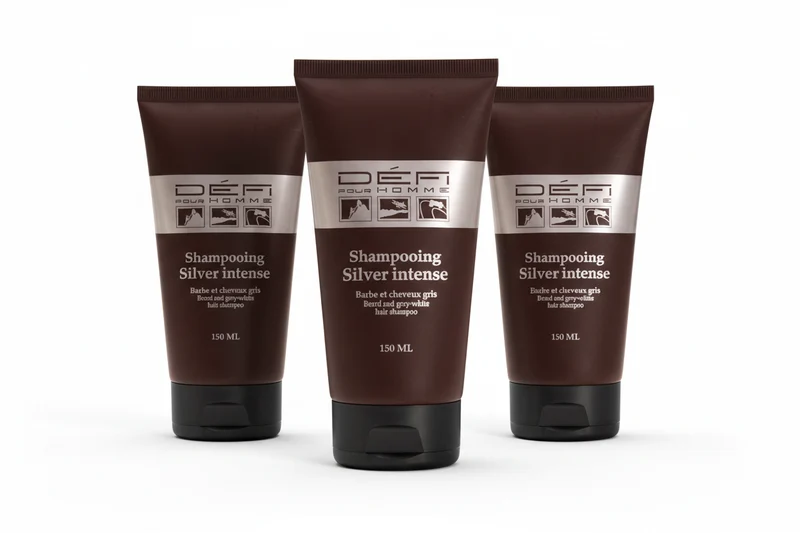 DÉFI POUR HOMME - TRIO Shampoing Silver Intense - 150ml