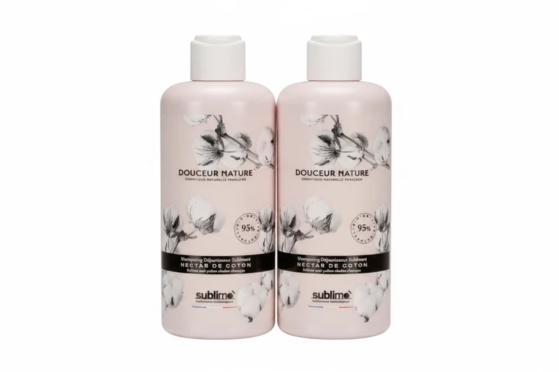 SUBLIMO - Douceur Nature - DUO Shampoing déjaunisseur Nectar de Coton - 250 ml