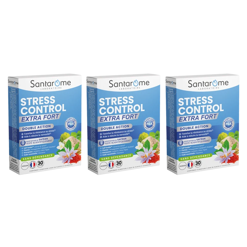 Stress Control Extra Fort - 30 comprimés
