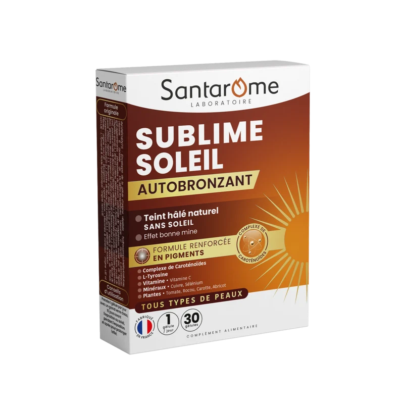 Sublime Soleil Autobronzant - 30 gélules