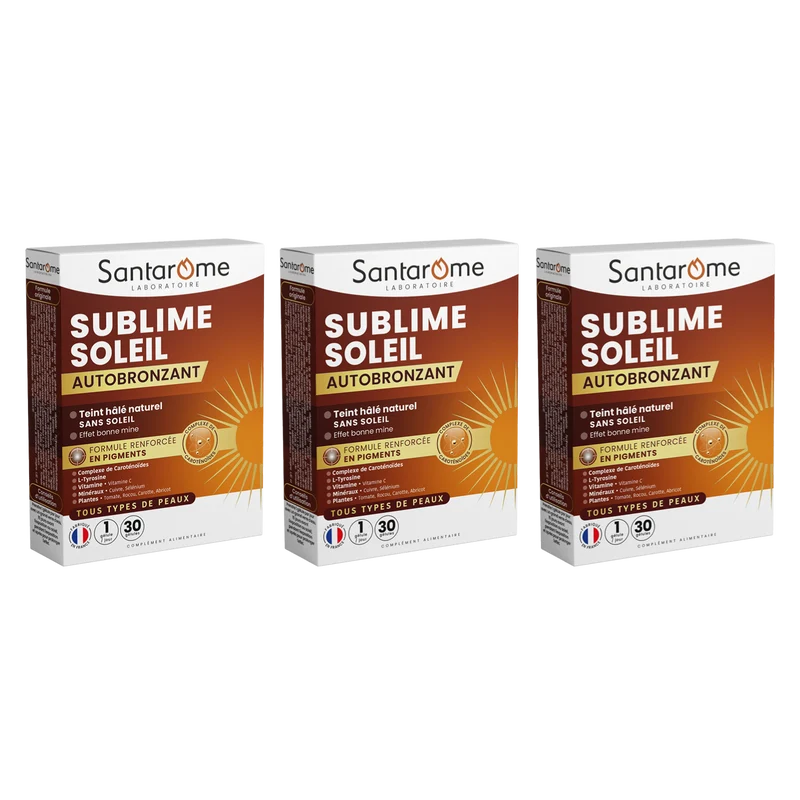 Sublime Soleil Autobronzant - 30 gélules