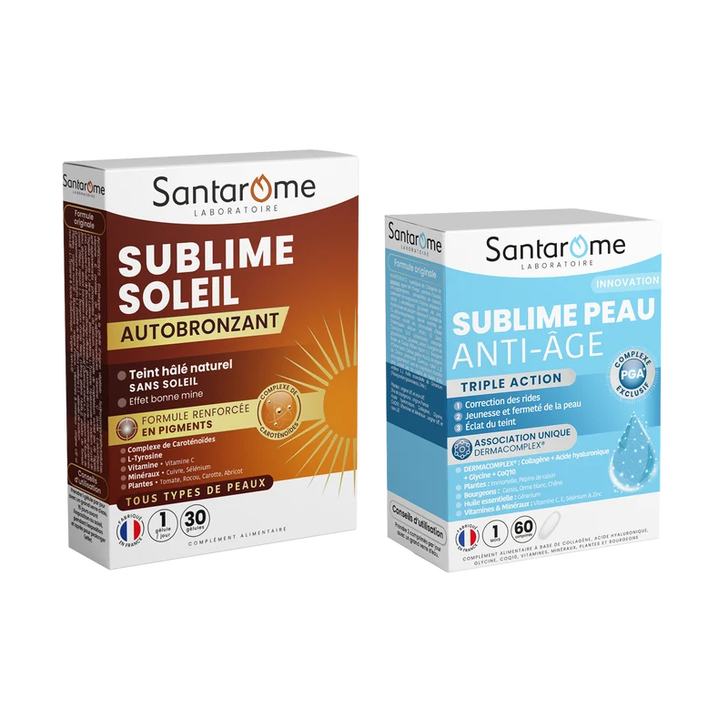 Pack Peau Sublime & Dorée - Autobronzant