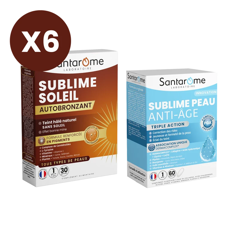 Pack Peau Sublime & Dorée - Autobronzant