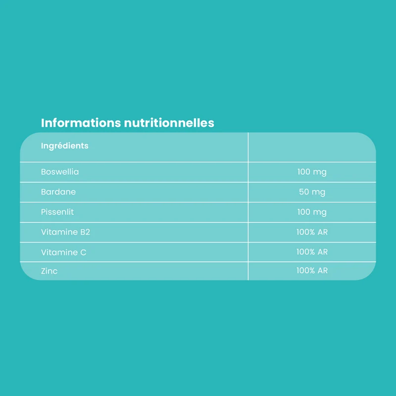 Pur'Détox 5 Émonctoires - 20 Pastilles effervescentes