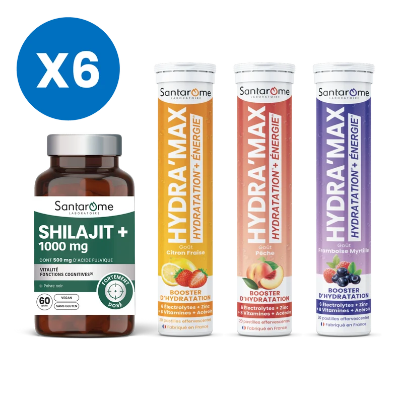 Pack Sportifs - Shilajit + Électrolytes