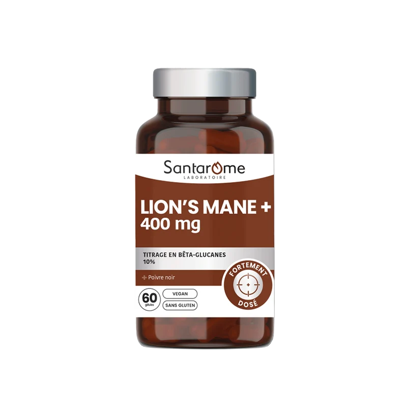 Lion's Mane + 400 mg - 60 gélules