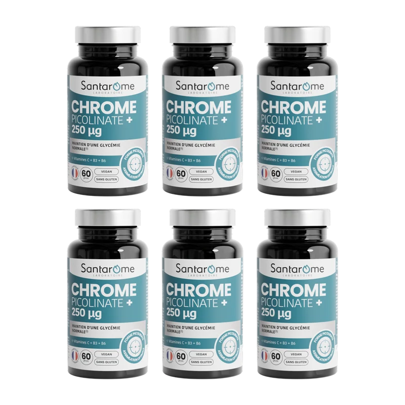 Chrome Picolinate + 250 µg - 60 Gélules