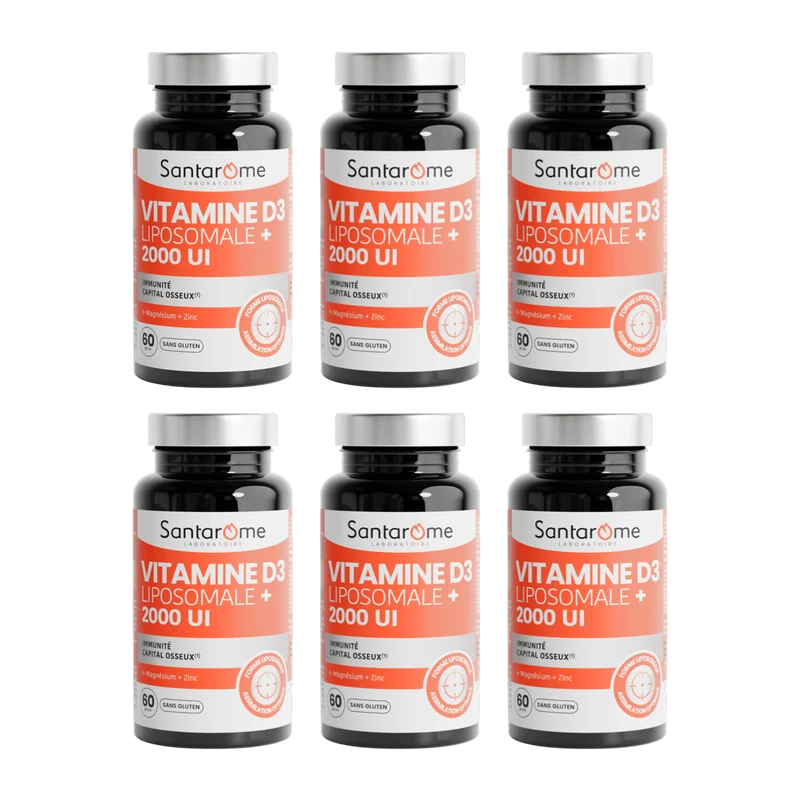 Vitamine D3 Liposomale + 2000 UI - 60 gélules