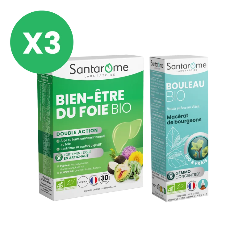 Pack Détox & Digestion - Bourgeons
