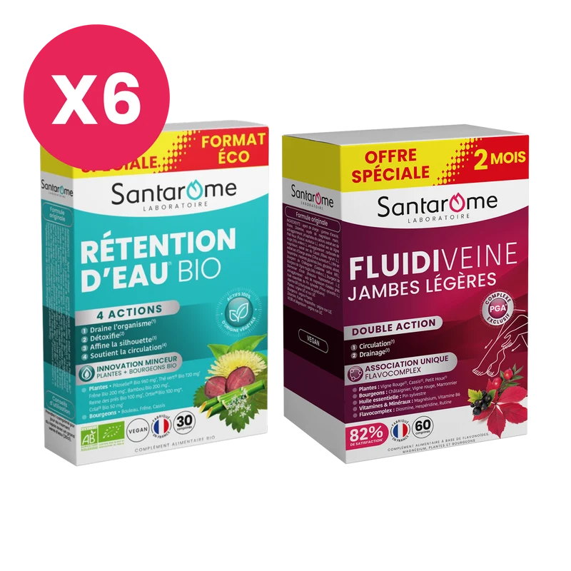 Pack Jambes Légères - Offre Spéciale