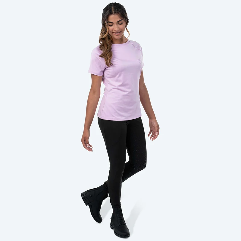 Elvera Equestrian T-shirt de performance EENova Lila Purple