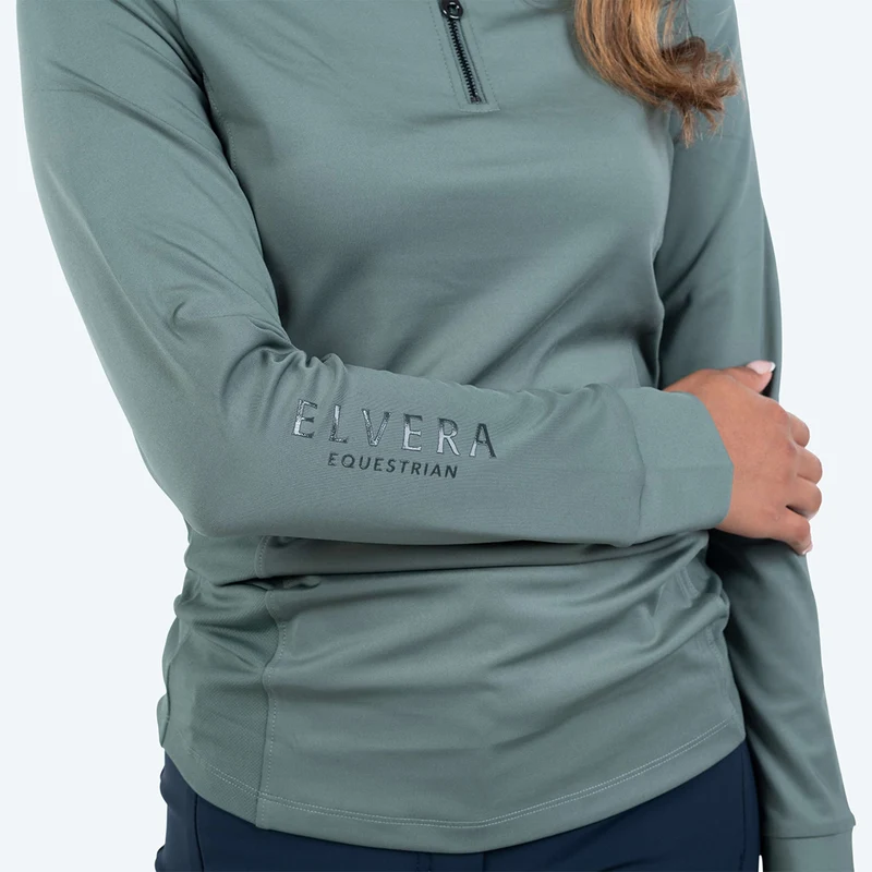 Elvera Equestrian T-shirt Randonnée EEMexa Longue Manche Oregano