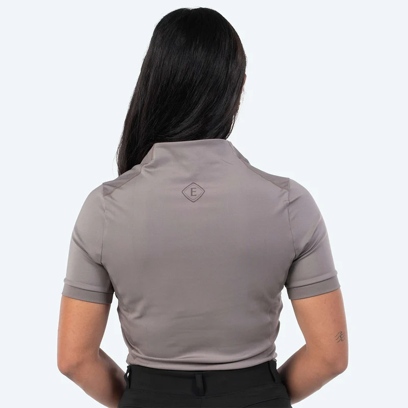 Elvera Equestrian T-shirt Randonnée EEVexa Courte Manche Walnuss
