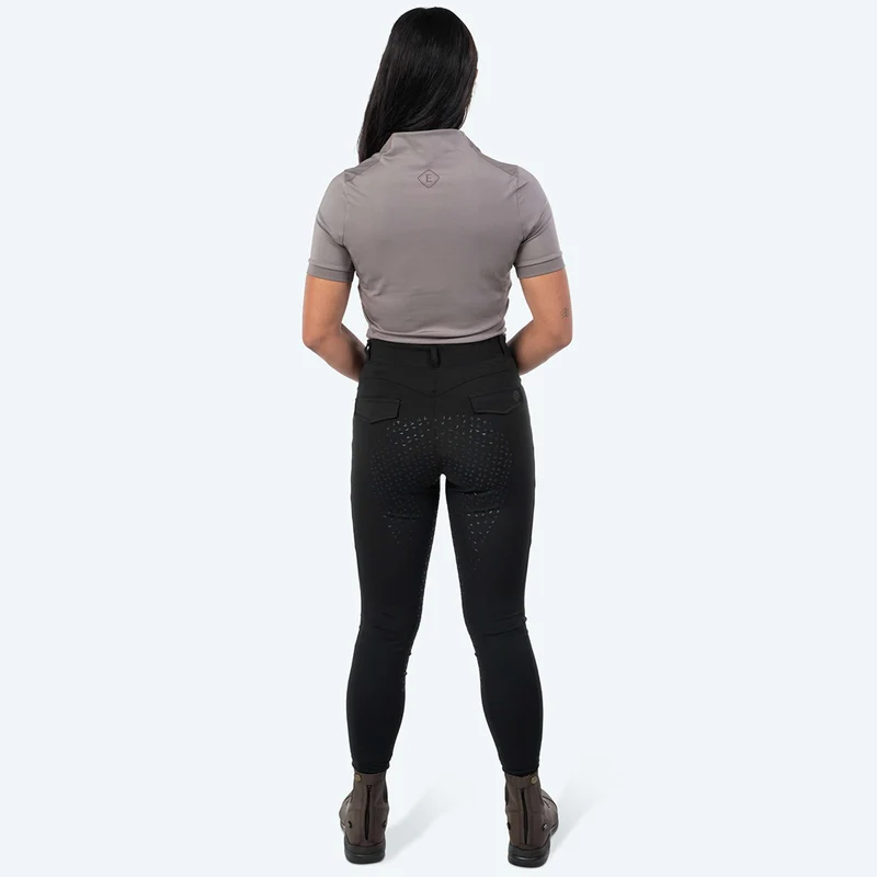 Elvera Equestrian T-shirt Randonnée EEVexa Courte Manche Walnuss
