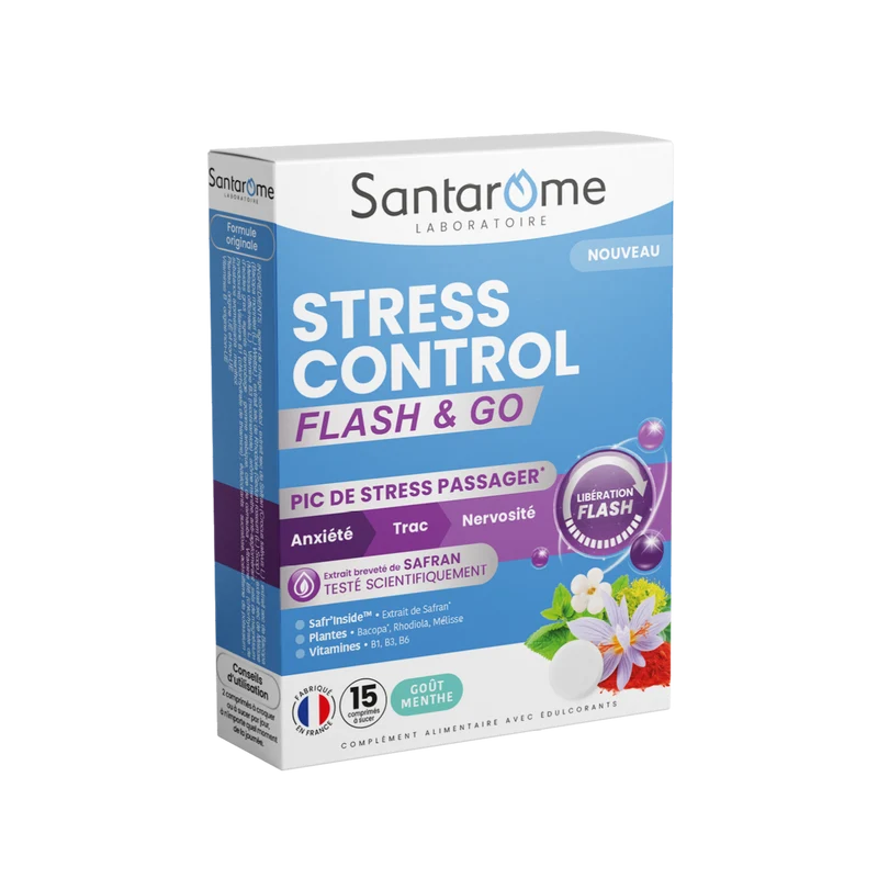 Stress Control Flash & Go - 15 comprimés