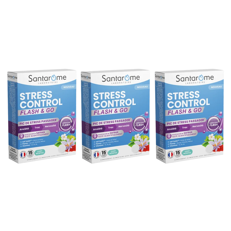 Stress Control Flash & Go - 15 comprimés