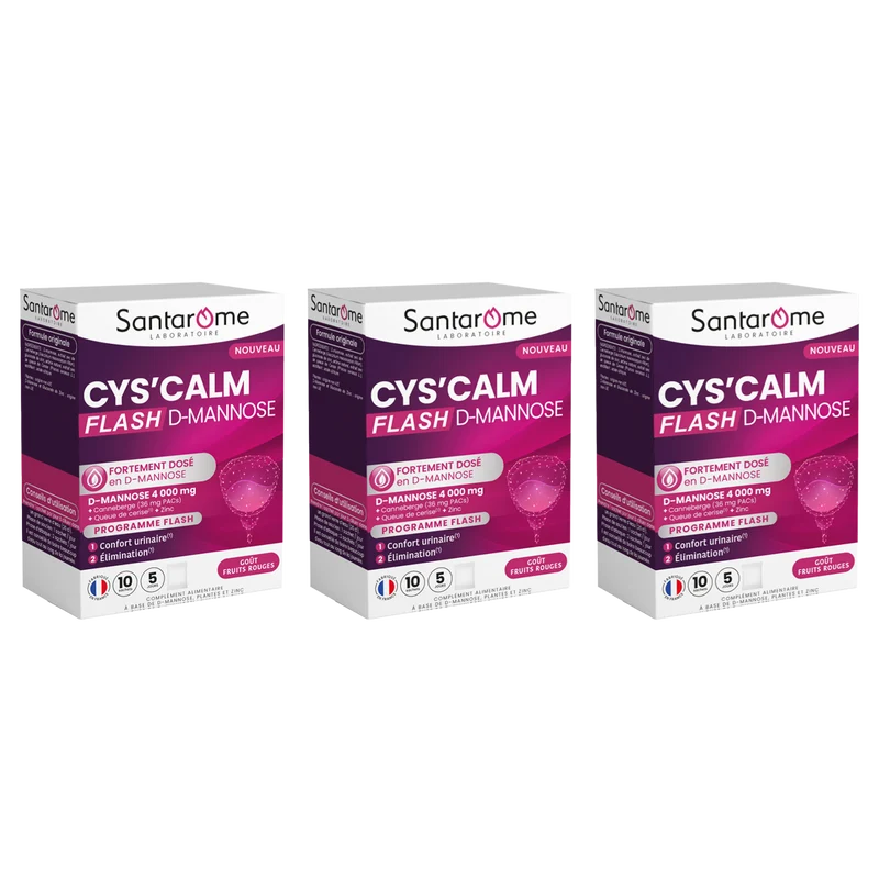 Cys'Calm Flash D-Mannose - 10 sachets