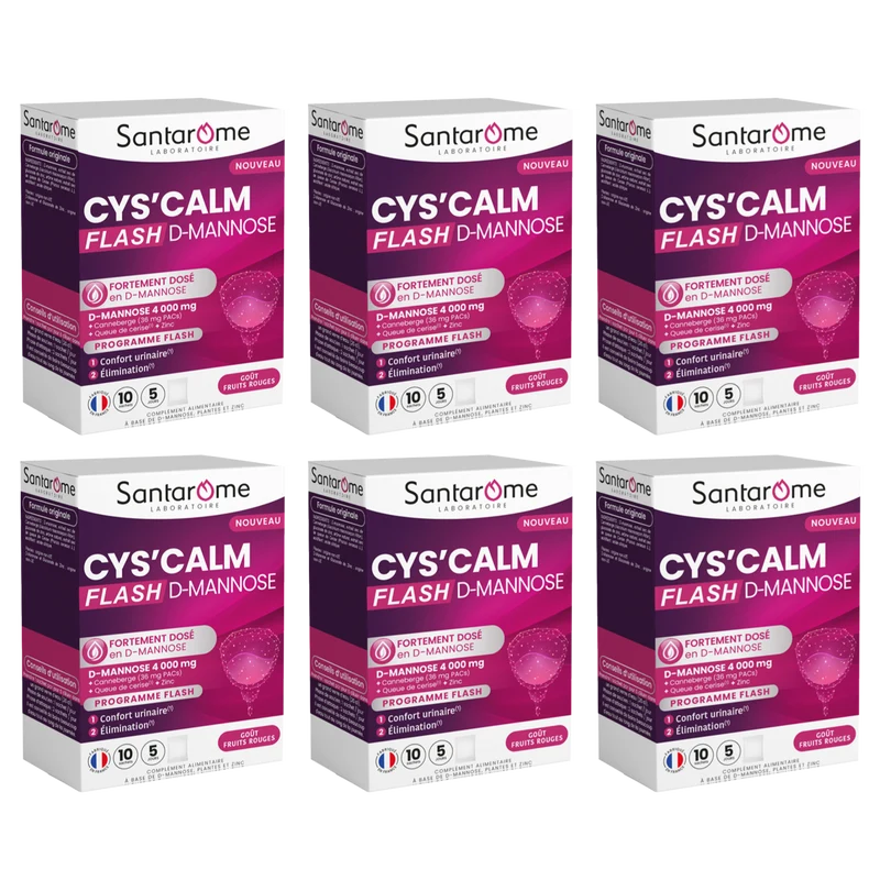 Cys'Calm Flash D-Mannose - 10 sachets
