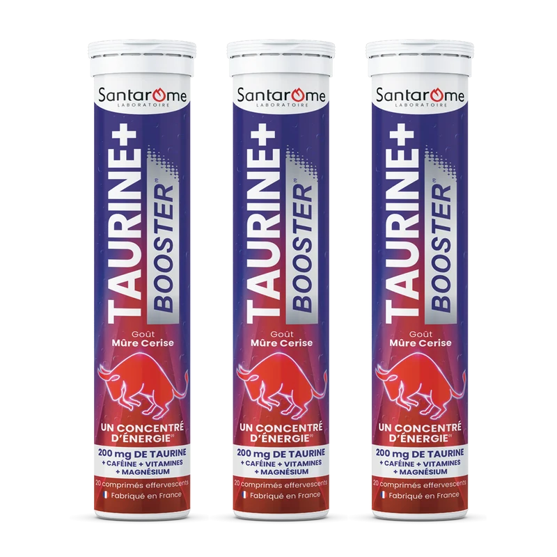 Taurine + Booster - 20 comprimés