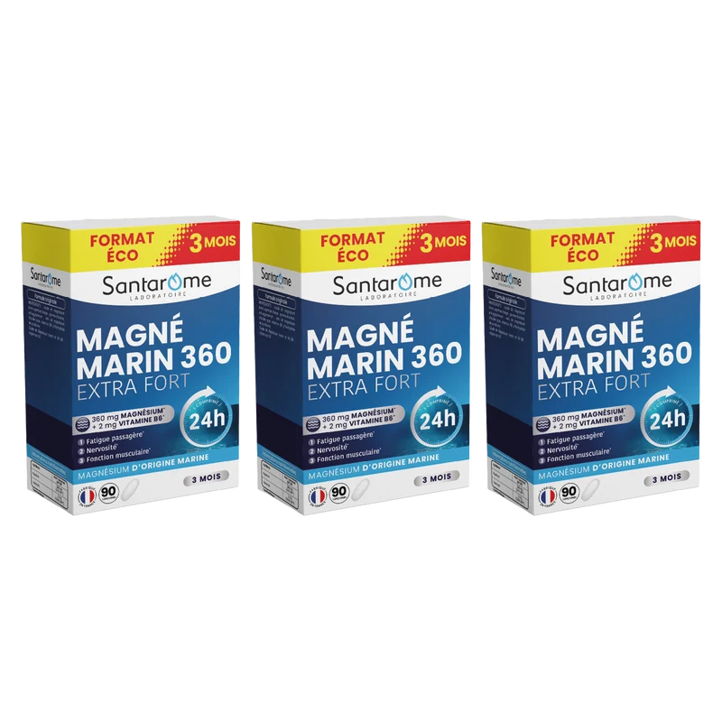 Magné Marin 360 - 90 comprimés magnésium et vitamine B6