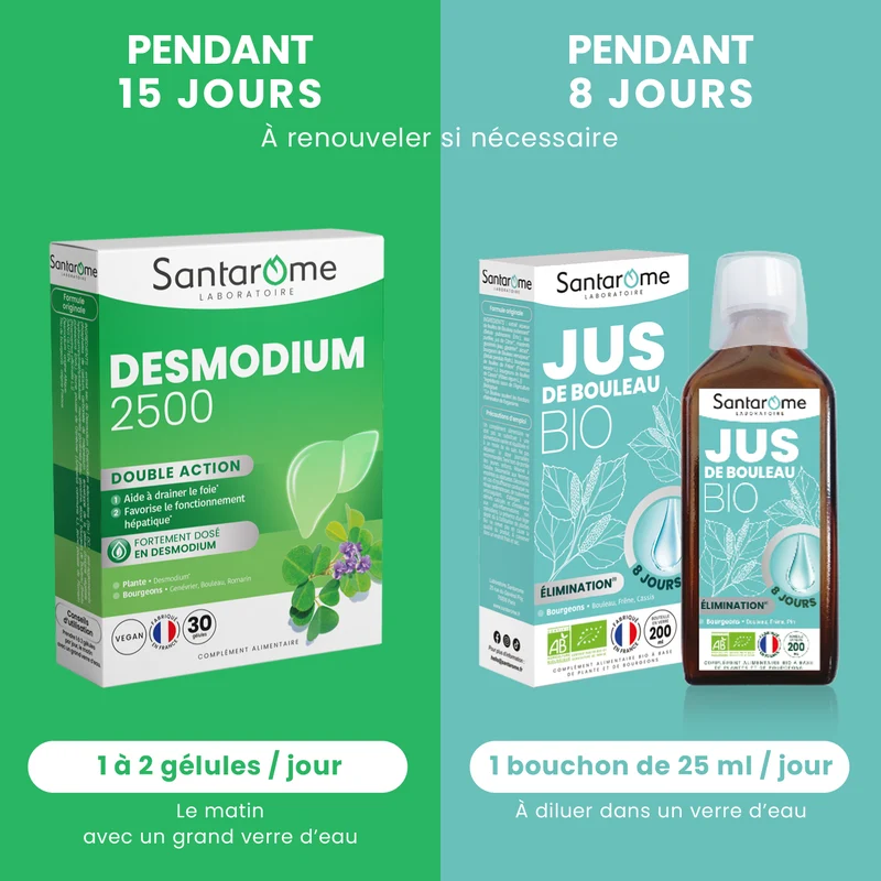 Pack Détox Bouleau Desmodium