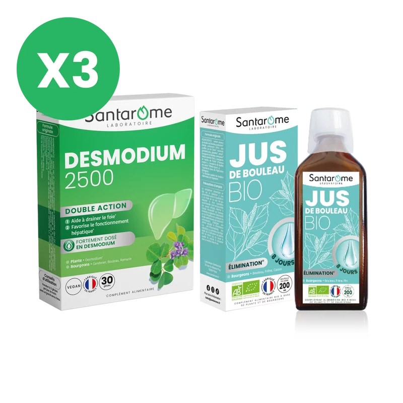 Pack Détox Bouleau Desmodium