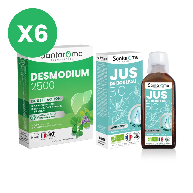 Pack Détox Bouleau Desmodium
