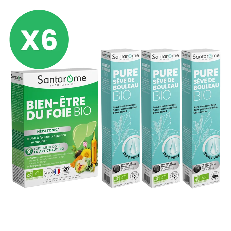 Pack Détox du Foie - Ampoules