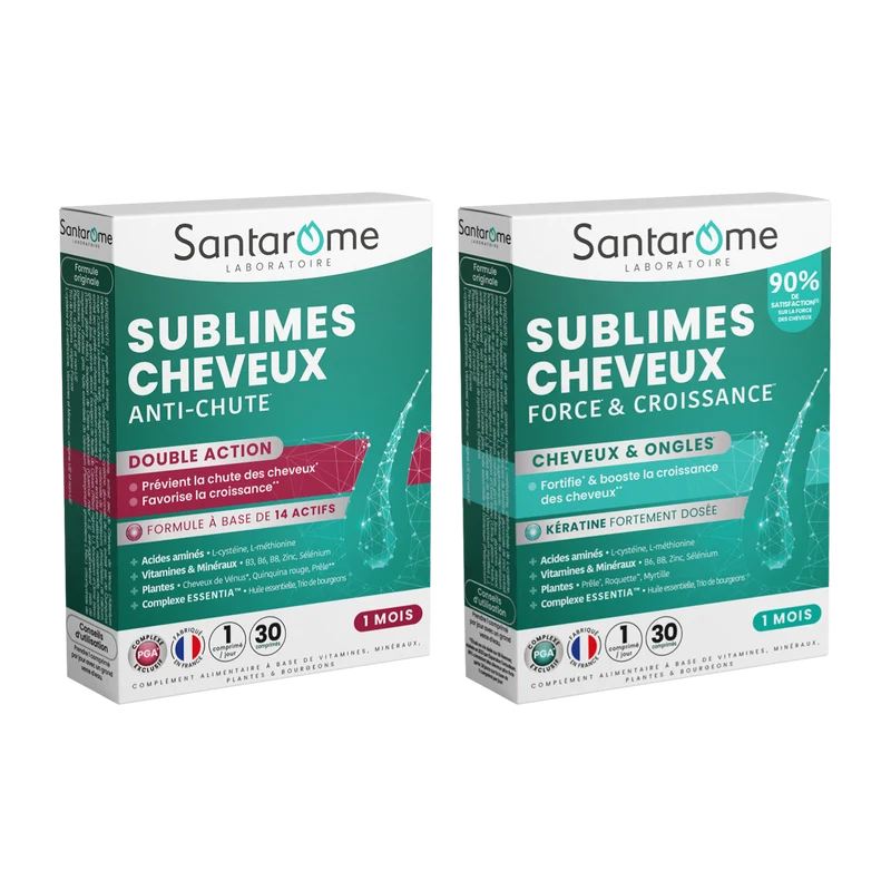 Pack Sublimes Cheveux - Comprimés