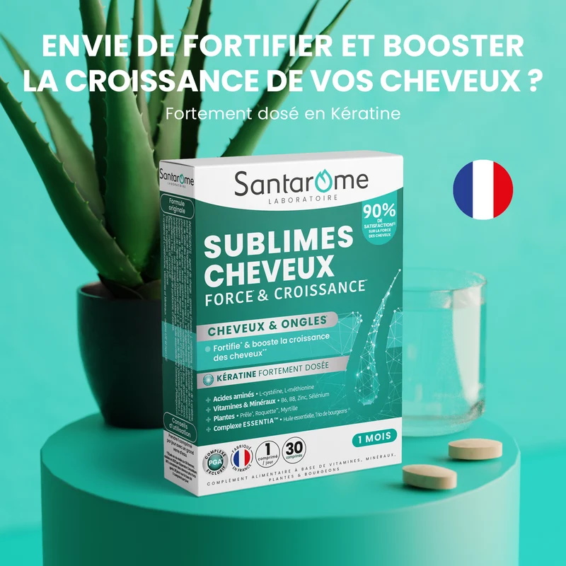 Sublimes Cheveux Force & Croissance - 30 comprimés