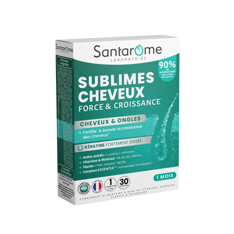 Sublimes Cheveux Force & Croissance - 30 comprimés