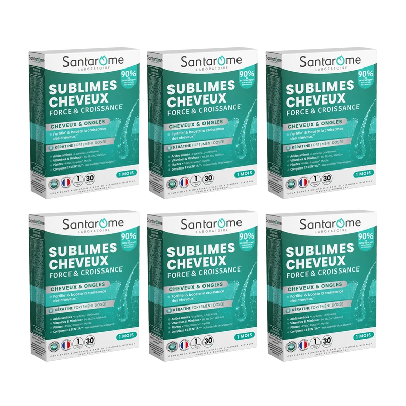 Sublimes Cheveux Force & Croissance - 30 comprimés