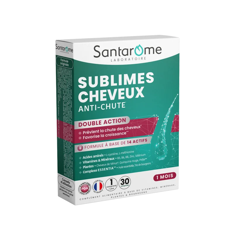 Sublimes Cheveux Anti-Chute - 30 comprimés