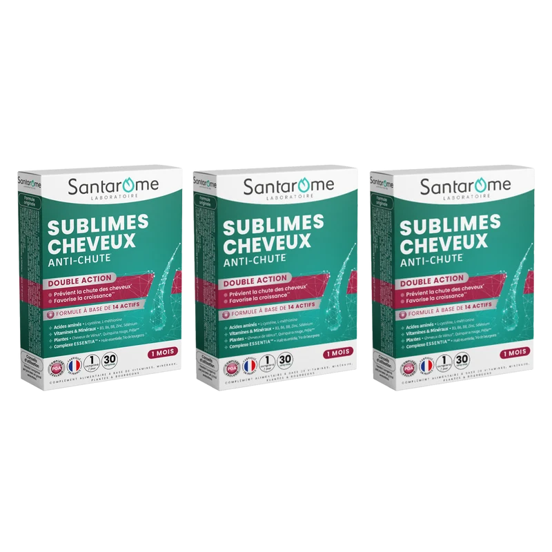 Sublimes Cheveux Anti-Chute - 30 comprimés