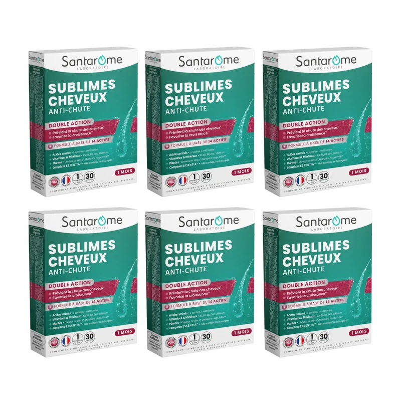 Sublimes Cheveux Anti-Chute - 30 comprimés