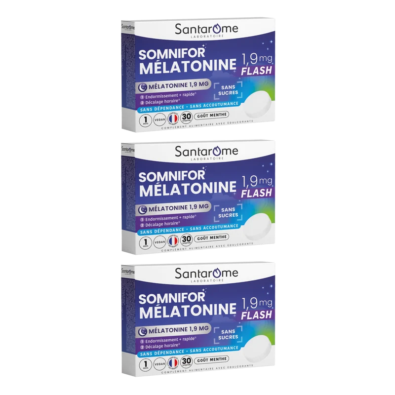 Somnifor Mélatonine 1,9 mg - 30 comprimés